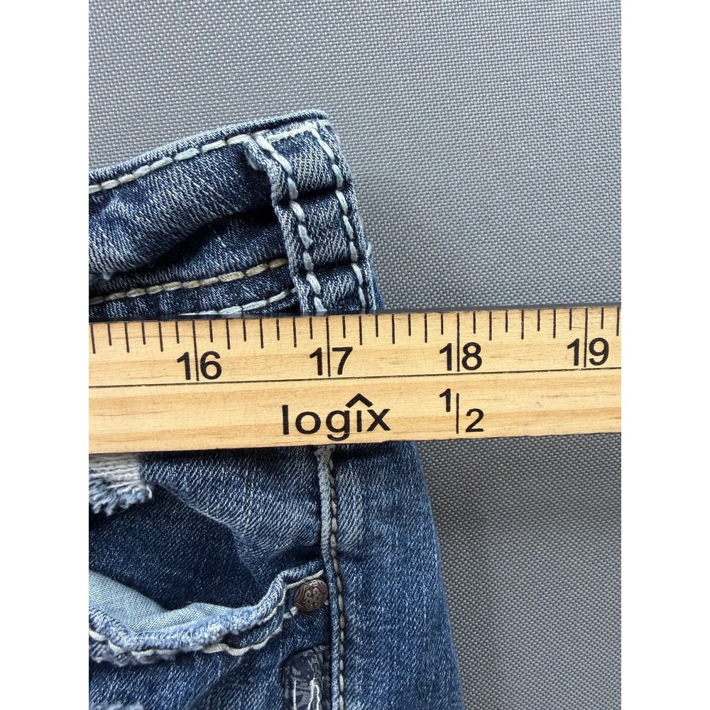 Silver Jeans Co Boyfriend Jeans Womens Blue Super Stretch 35x26 - Picture 13 of 14